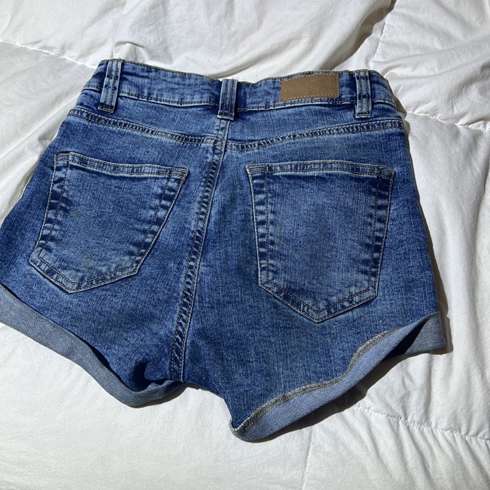 High Rise BlueNotes Shorts Size 00 - Picture 3 of 3
